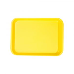 B-Lok Flat Tray Vibrant Yellow - Optident Ltd