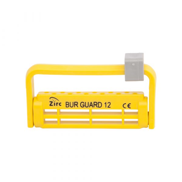 Steri-Bur Guard 12-Hole Vibrant Yellow - Optident Ltd