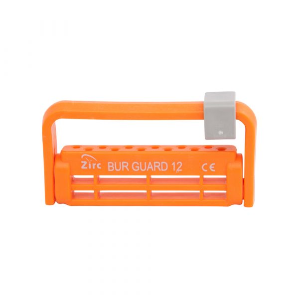 Steri-Bur Guard 12-Hole Vibrant Orange - Optident Ltd