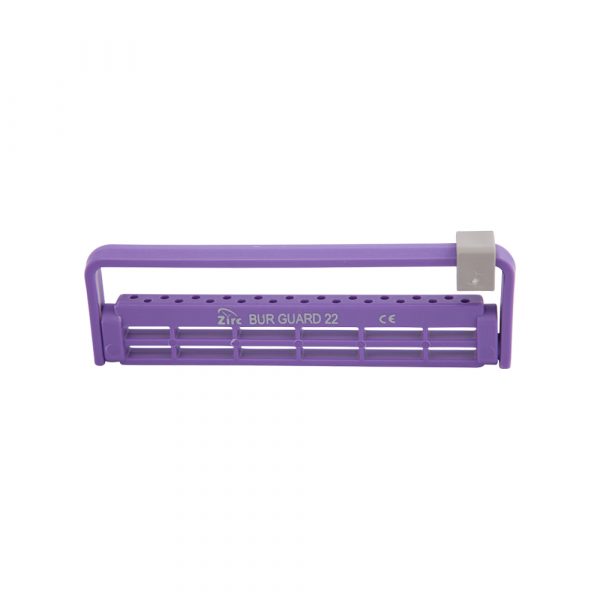 Steri-Bur Guard 22-Hole Vibrant Purple - Optident Ltd