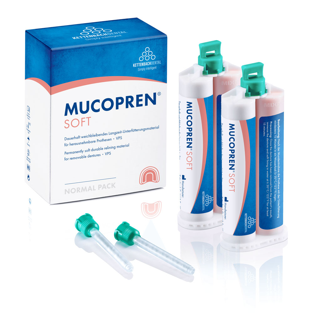 Mucopren Soft Silicone Sealant 2 Pack - Optident - Specialist Dental  Products And Courses