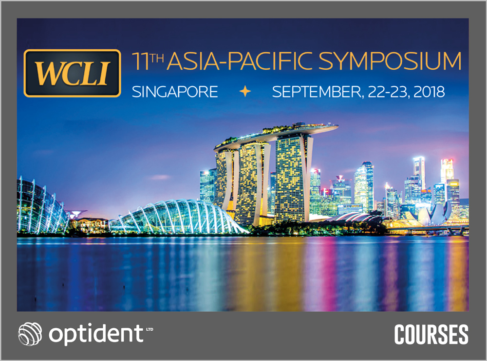 ASIA-PACIFIC SYMPOSIUM –  WORLD CLINICAL LASER INSTITUTE – 2018 – SINGAPORE