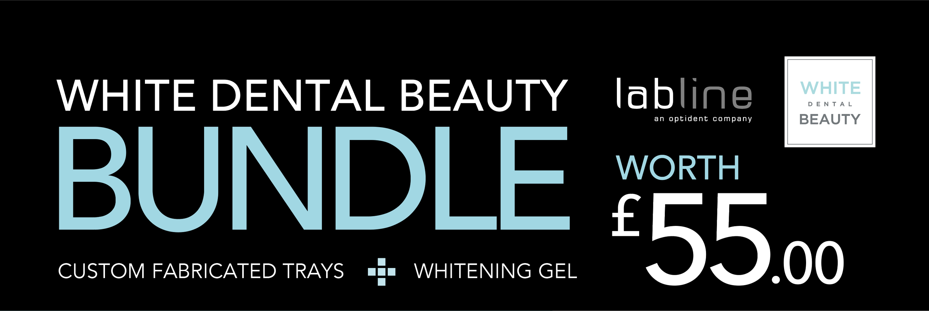 White Dental Beauty Bundle Page Header