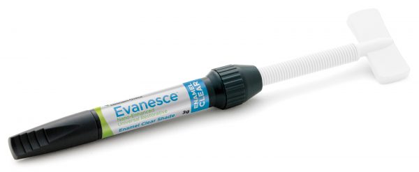 Evanesce CLEAR Enamel Syringe 4gm - Optident Ltd