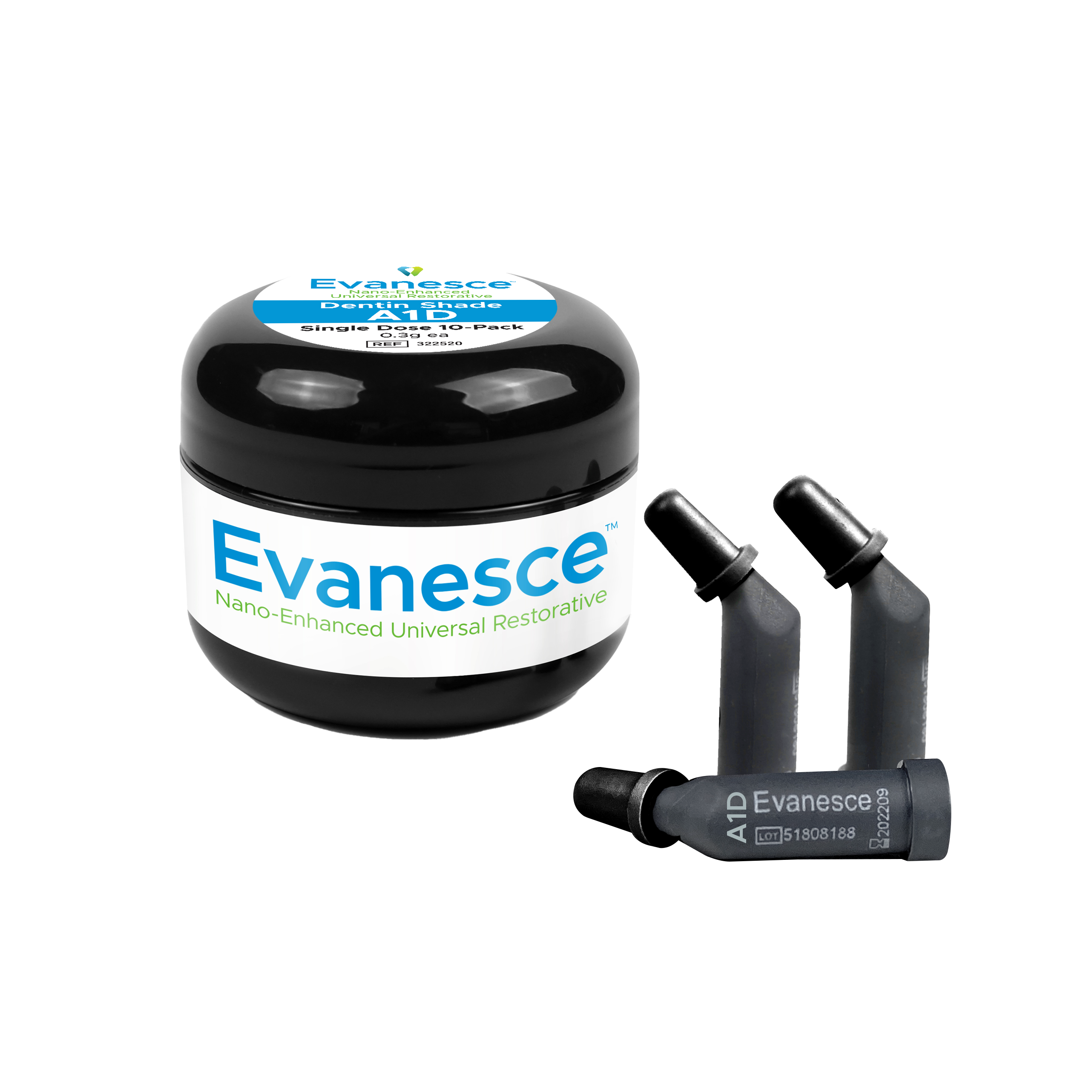 Evanesce Dentin Single Dose A1 - Optident Ltd