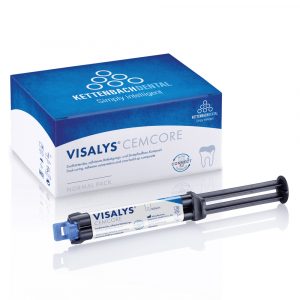 Visalys CemCore Bleach Normal pack - Optident Ltd