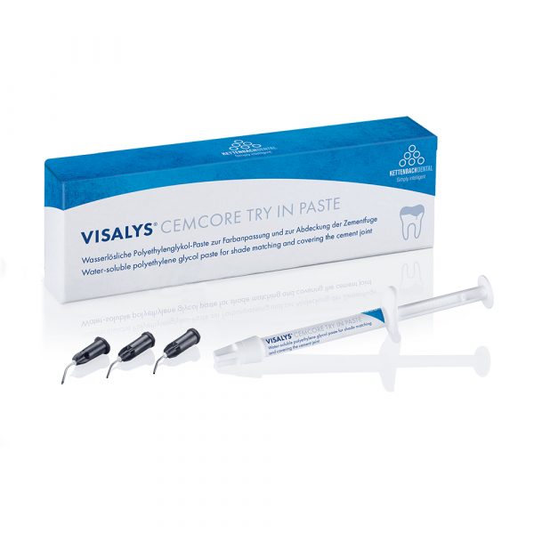 Visalys CemCore Try In Paste Bleach - Optident Ltd
