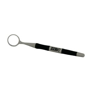 Soft Grip Mirror # 5 Black/Grey 12 Pack - Optident Ltd