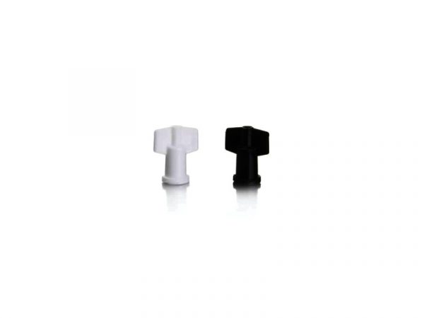 Luer Lock White Caps - Optident Ltd