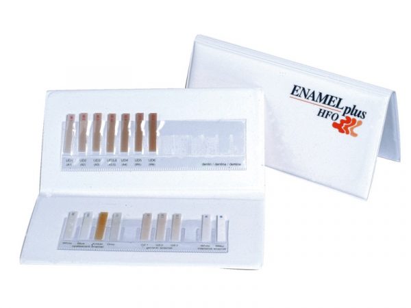 ENAMEL PLUS HFO 15 Colour Shade Guide - Optident Ltd