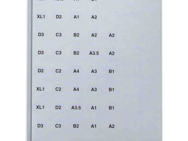 Shade Label Sheet