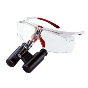 Prismatic Loupes with Air-X Flip-Up Frame - Optident Ltd